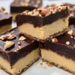 Chocolate Hazelnut Shortbread Bars Recipe