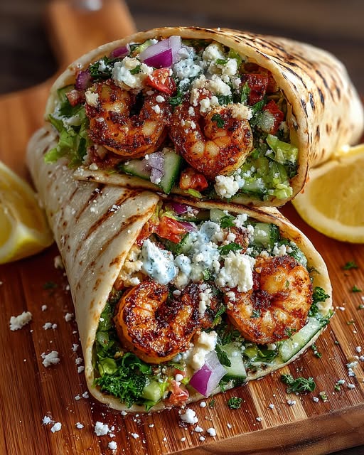 mp Wrap with Creamy Hot Honey Feta Sauce Recipe