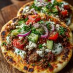 mb Flatbread with Lemon Honey Feta Cream Recipe