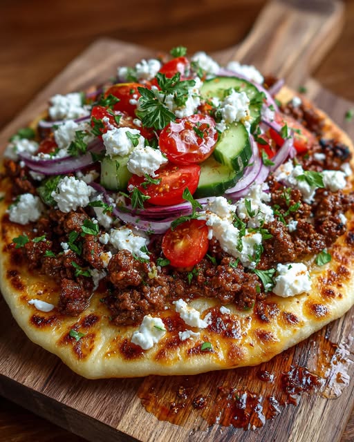 tbread with Spicy Lemon Honey Feta Cream Recipe - Recipe Image