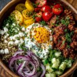 en Bowl with Creamy Hot Honey Feta Sauce Recipe