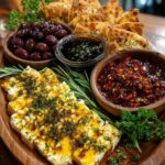 Olives & Herb Pita Chips Recipe