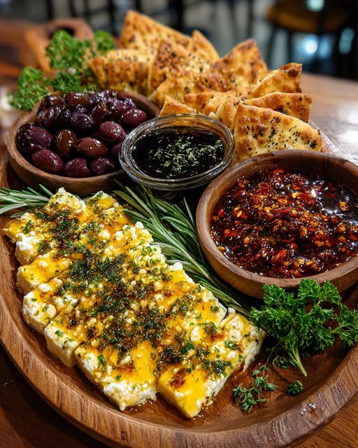 Olives & Herb Pita Chips Recipe - Recipe Image