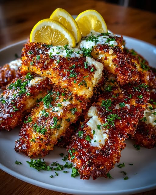 Chicken Tenders with Italian Herb Crust Recipe - Recipe Image