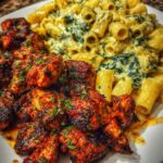 Cajun Chicken with Rigatoni in Alfredo Sauce Recipe