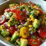 Avocado Corn Salad Recipe