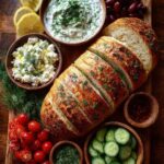 Rustic Mediterranean Bread and Tzatziki Board Recipe