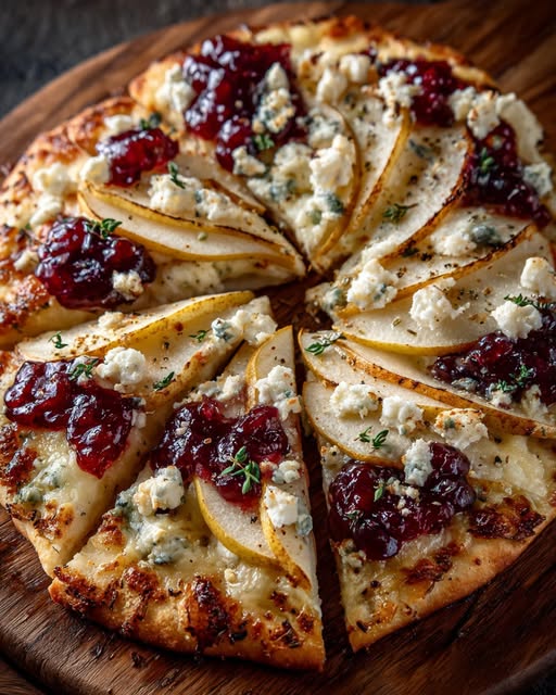 ad with Cranberry Jelly and Feta Crumble Recipe