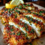 mon Feta Chicken Cutlets with Herb Crust Recipe