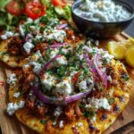 tbread with Spicy Lemon Honey Feta Cream Recipe