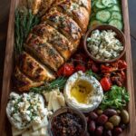 Rustic Mediterranean Bread & Goat Cheese Platter Recipe