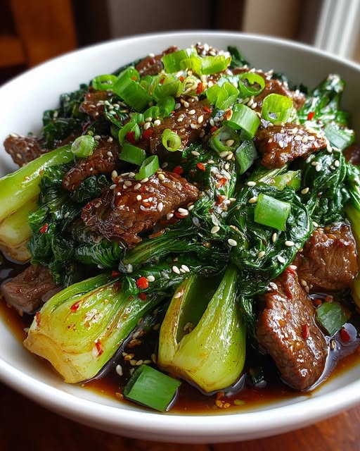 Bok Choy Beef Stir-Fry in 15 Minutes Recipe - Recipe Image