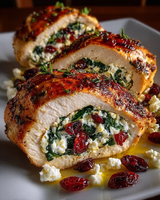 Stuffed Chicken Breasts with Goat Cheese Recipe