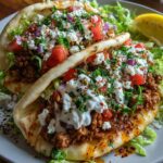 y Pita with Spicy Lemon Honey Feta Cream Recipe