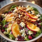 Apple Walnut Salad with Maple Dijon Vinaigrette Recipe