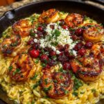 et with Feta Sauce & Roasted Cranberries Recipe