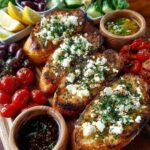 ad and Feta Board with Olive Oil Drizzle Recipe