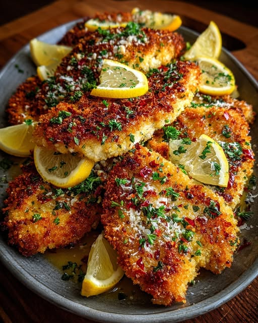 en Cutlets with Mediterranean Herb Crust Recipe - Recipe Image