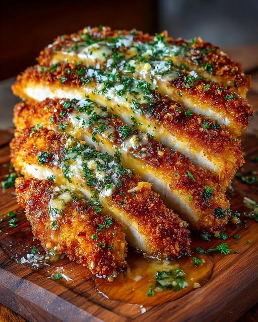 Chicken Cutlets with Parmesan Herb Crust Recipe - Recipe Image
