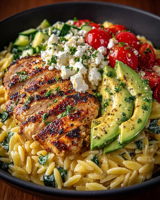 Lemon Feta Yogurt Sauce & Avocado Slices Recipe