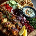 Board with Feta Dip & Hot Honey Drizzle Recipe