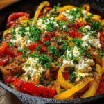 Cottage Cheese Turkey Pepper Skillet Recipe