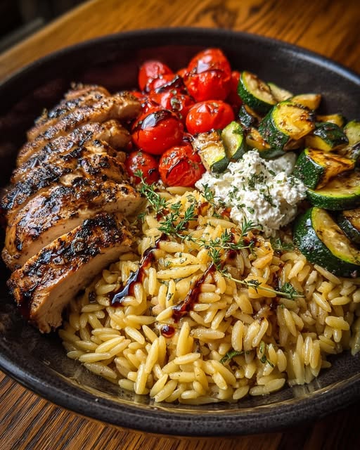 th Grilled Veggies & Garlic Whipped Feta Recipe - Recipe Image