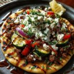 ot Honey Feta Cream & Grilled Vegetables Recipe