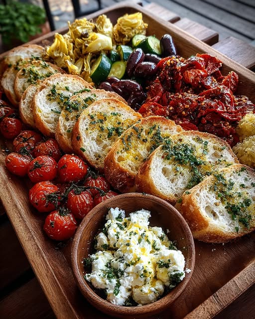 ead and Feta Board with Roasted Tomatoes Recipe