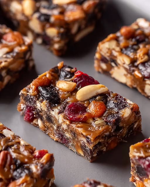 Delicious Fruit and Nut Protein Bars Recipe