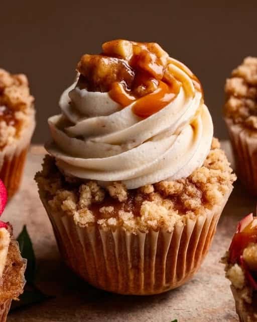 Apple Pie Cupcakes Recipe - Recipe Image