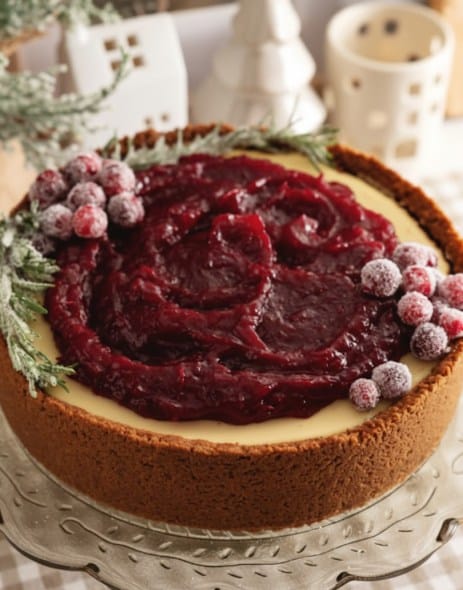 Cranberry Orange Cheesecake Recipe