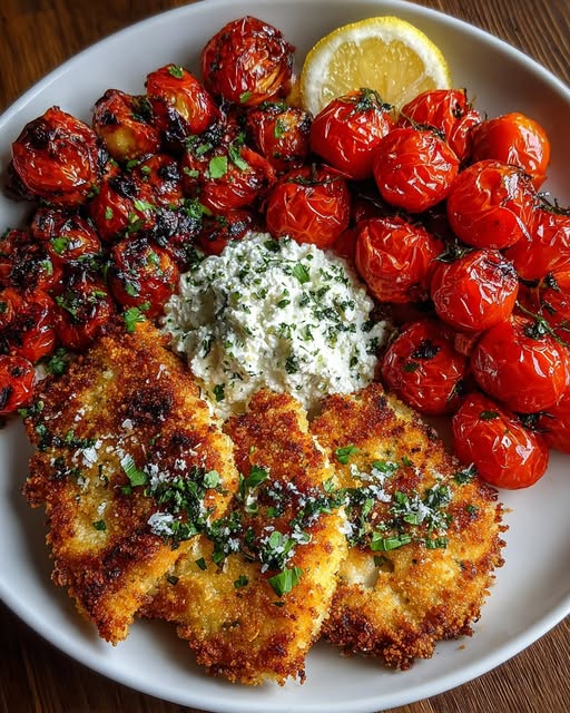 Roasted Tomatoes and Basil Oil Recipe