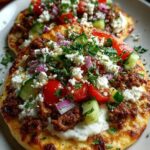 atbread with Creamy Hot Honey Feta Sauce Recipe