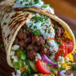 Wrap with Garlic Hot Honey Ricotta Sauce Recipe