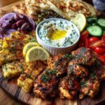 razing Platter with Feta Dip & Olive Mix Recipe