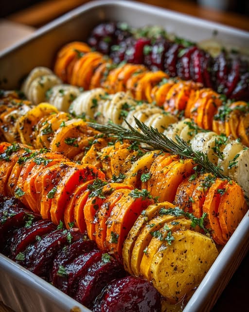 arsnip Bake with Cranberry-Honey Drizzle Recipe - Recipe Image