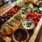 Rustic Greek Bread & Olive Tray Recipe