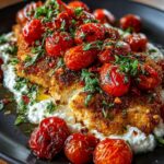 Roasted Tomatoes & Lemon Basil Oil Recipe