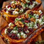 Cranberries & Caramelized Walnuts Recipe