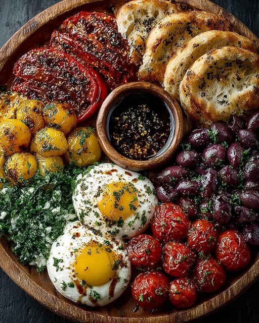 Mediterranean Burrata and Tomato Board Recipe